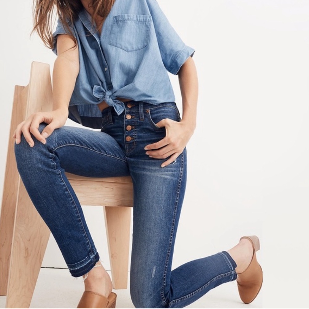 Madewell Button Fly Jeans
